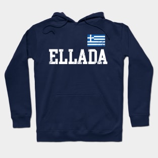 Ellada Greece Flag Greek Family Hoodie